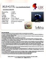 Load image into Gallery viewer, 6.84 Ratti Natural Iolite With Govt. Lab Certificate-(1221)