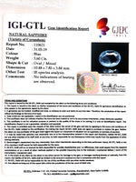 Load image into Gallery viewer, 3.60/CT Natural Neelam with Govt Lab Certificate-BLUSA9V