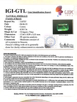 Load image into Gallery viewer, 4.54/CT Natural Panna Stone With Govt. Lab Certificate (23310)