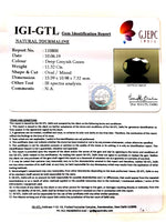 Load image into Gallery viewer, 12.58 Ratti Natural Tourmaline With Govt. Lab Certificate-(1221)