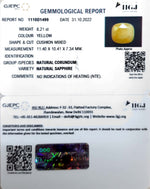 Load image into Gallery viewer, 8.21/CT Natural Ceylonese Pukhraj Stone with Govt Lab Certificate-4551