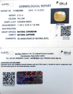 Load image into Gallery viewer, 8.10/CT Natural Ceylonese Pukhraj with Govt Lab Certificate-4551