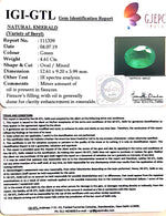 Load image into Gallery viewer, 5.11 Ratti Natural Panna Stone With Govt. Lab Certificate (34410)