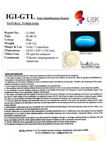 Load image into Gallery viewer, 6.17 Ratti Irani Turquoise With Govt. Lab Certificate-(610)
