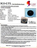 Load image into Gallery viewer, 5.84 Ratti Natural Scapolite Cat's Eye with Govt. Lab Certified-(1221)