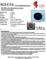 Load image into Gallery viewer, 5.24 Ratti Natural Scapolite Cat's Eye with Govt. Lab Certified-(1221)