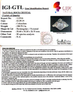 Load image into Gallery viewer, Natural Rock Crystal with Govt. Lab Certificate-60