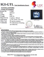 Load image into Gallery viewer, 8.06/CT Natural Blue Sapphire With Govt Lab Certificate-BLUSA9V