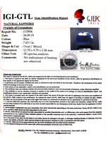 Load image into Gallery viewer, 8.48 Ratti Natural Blue Sapphire With Govt Lab Certified-(2331)