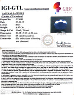 Load image into Gallery viewer, 7.63 Ratti Natural Blue Sapphire With Govt Lab Certified-(2331)