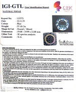 Load image into Gallery viewer, 41.31 Ratti Blue Topaz with Govt Lab Certificate-(1665)