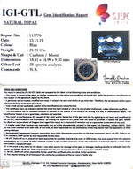 Load image into Gallery viewer, 23.57 Ratti Blue Topaz with Govt Lab Certificate-(1665)