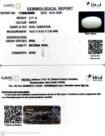 Load image into Gallery viewer, 3.77/CT Natural Opal with Govt. Lab Certificate-11388D46092