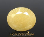 Load image into Gallery viewer, 10.31 Ratti Natural Yellow Sapphire with Govt Lab Certificate-(1221)