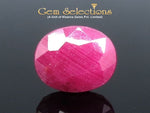 Load image into Gallery viewer, 8.17 Ratti Natural Indian Ruby with Govt. Lab Certificate-(1221)