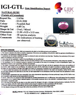Load image into Gallery viewer, 5.42 Ratti Natural Neo Burma Ruby with Govt. Lab Certificate-(3441)