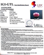 Load image into Gallery viewer, 5.46 Ratti Natural Neo Burma Ruby with Govt. Lab Certificate-(2331)
