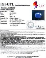 Load image into Gallery viewer, 9.58 Ratti Natural Blue Sapphire With Govt Lab Certified-(1221)