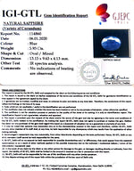 Load image into Gallery viewer, 6.59 Ratti Natural Blue Sapphire With Govt Lab Certified-(1221)