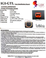 Load image into Gallery viewer, 10.26 Ratti Natural Hessonite with Govt. Lab Certificate-(1221)