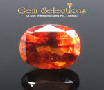 Load image into Gallery viewer, 8.19 Ratti Natural Hessonite with Govt. Lab Certificate-(1221)