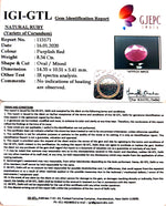 Load image into Gallery viewer, 9.27 Ratti Natural Neo Burma Ruby with Govt. Lab Certificate-(3441)