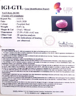Load image into Gallery viewer, 9.64 Ratti Natural Neo Burma Ruby with Govt. Lab Certificate-(2331)