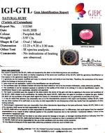 Load image into Gallery viewer, 4.41 Ratti Natural Neo Burma Ruby with Govt. Lab Certificate-(5661)