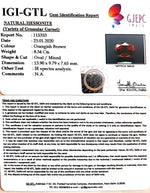 Load image into Gallery viewer, 9.27 Ratti Natural Hessonite with Govt. Lab Certificate-(1221)