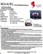 Load image into Gallery viewer, 9.23 Ratti Natural Neo Burma Ruby with Govt. Lab Certificate-(2331)