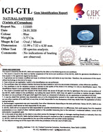 Load image into Gallery viewer, 4.19 Ratti Natural Blue Sapphire With Govt Lab Certified-(4551)