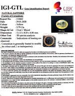 Load image into Gallery viewer, 3.79/CT Natural Ceylonese Pukhraj with Govt Lab Certificate-6771