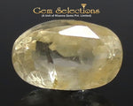 Load image into Gallery viewer, 9.40/CT Natural Yellow Sapphire with Govt Lab Certificate-23310