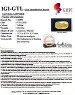 Load image into Gallery viewer, 3.54/CT Natural Ceylonese Pukhraj with Govt Lab Certificate-4551