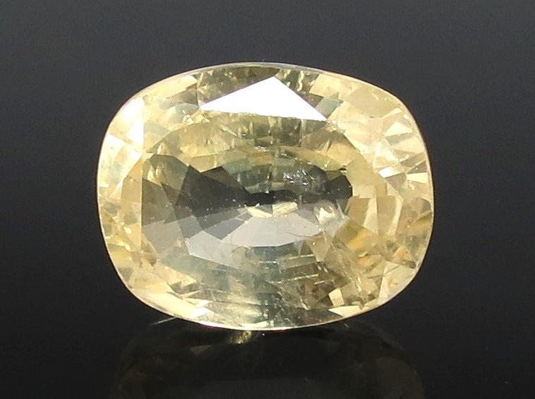 10.42/CT Natural Yellow Sapphire with Govt Lab Certificate-78810