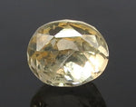Load image into Gallery viewer, 4.00/CT Natural Yellow Sapphire With Govt Lab Certificate-YELSA9A