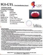 Load image into Gallery viewer, 6.37 Ratti Natural Neo Burma Ruby with Govt Lab Certificate-(3441)