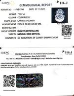 Load image into Gallery viewer, Spathik Shree Ganesh with Govt. Lab Certificate-(60)