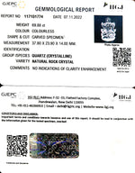 Load image into Gallery viewer, Spathik Shree Ganesh with Govt. Lab Certificate-(60)