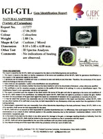 Load image into Gallery viewer, 1.88/CT Natural White Sapphire with Govt Lab Certificate-117277