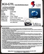 Load image into Gallery viewer, 9.14 Ratti Natural Neelam with Govt Lab Certificate-(1221)