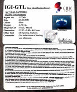 Load image into Gallery viewer, 7.46 Ratti Natural Neelam with Govt Lab Certificate-(2331)