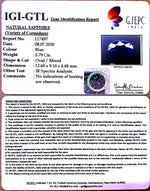 Load image into Gallery viewer, 6.43 Ratti Natural Neelam with Govt Lab Certificate-(2331)