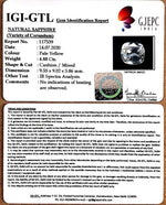 Load image into Gallery viewer, 4.88/CT Natural Yellow Sapphire With Govt Lab Certificate-(YELSA9V)