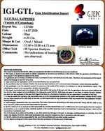Load image into Gallery viewer, 7.05 Ratti Natural Neelam with Govt Lab Certificate-(2331)