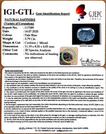 Load image into Gallery viewer, 3.91/CT Natural Neelam with Govt Lab Certificate (4551)