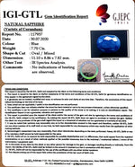Load image into Gallery viewer, 8.55 Ratti Natural Neelam with Govt Lab Certificate-(2331)