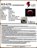 Load image into Gallery viewer, 7.41 Ratti Natural Ruby with Govt Lab Certificate-(12210)