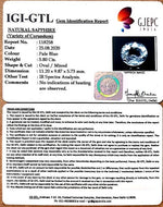 Load image into Gallery viewer, 5.80/CT Natural Blue Sapphire with Govt Lab Certificate-BLUSA9W