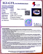 Load image into Gallery viewer, 4.10/CT Natural Ceylonese Pukhraj Stone with Govt Lab Certificate-YELSA9V